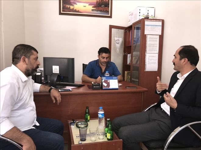 MENSUR IŞIK´TAN GAZETEMİZE ZİYARET