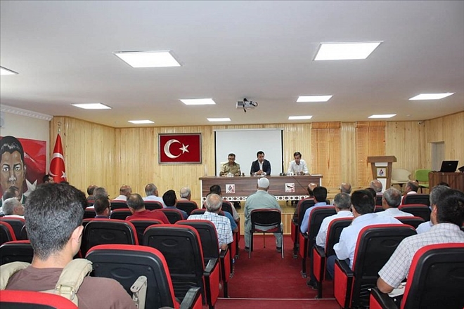 BULANIK İLÇE GÜVENLİK KURULU TOPLANTISI YAPILDI