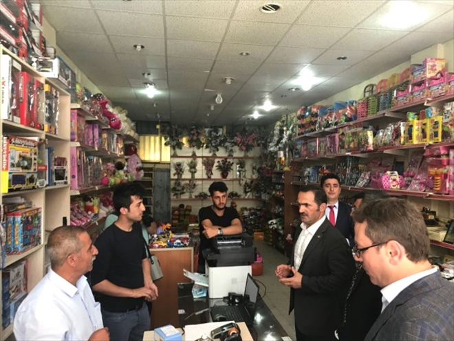 OKÇULAR VAKFI MALAZGİRT ESNAFINI ZİYARET ETTİ