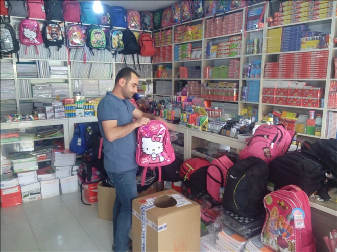 OKUL SEZONU ÖNCESİ KIRTASİYECİLERDE HAZIRLIKLAR BAŞLADI