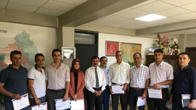 İLCİ, ABİDE PROJESİ KAPSAMINDAKİ KATILIMCILARA BELGELERİNİ VERDİ