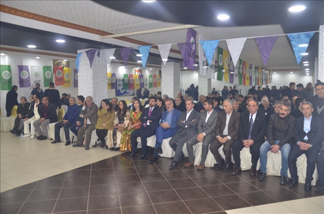 HDP MUŞ İL ÖRGÜTÜ BELEDİYE BAŞKAN ADAYLARINI TANITTI