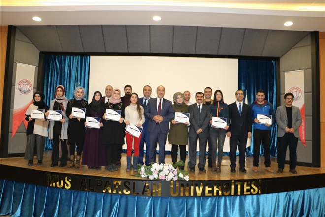 SÜREKLİ EĞİTİM MERKEZİ SERTİFİKA TÖRENİ YAPILDI