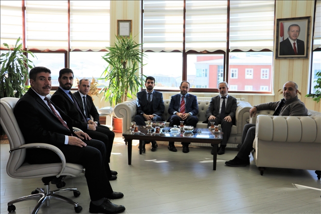 MÜFTÜLÜKTEN REKTÖR PROF. DR. FETHİ AHMET POLAT´A ZİYARET