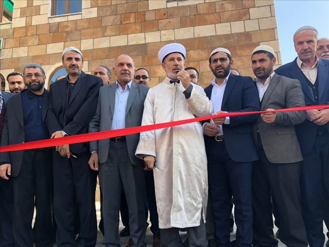 DİLİMLİ KÖYÜNDE CAMİ AÇILIŞI YAPILDI