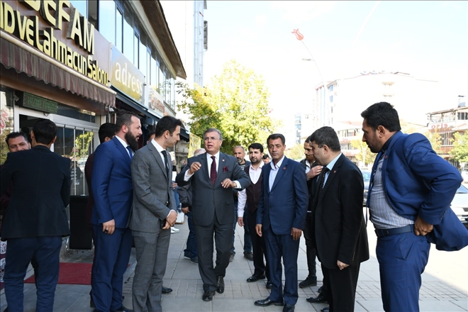 AYDAL VE HEYETİ MUŞ´U ZİYARET ETTİ