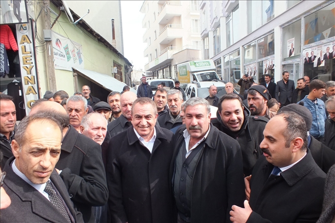 AK PARTİ MUŞ MİLLETVEKİLİ ŞİMŞEK MALAZGİRT´TE