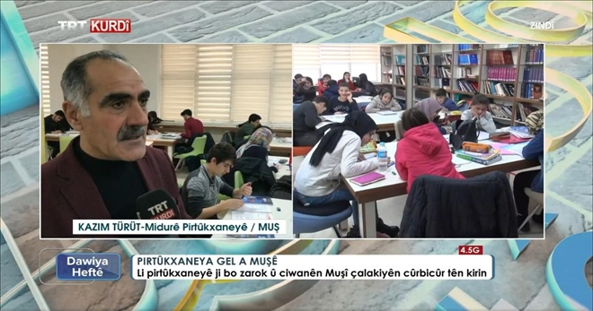 KÜTÜPHANE 7/24 HiZMET VERiYOR