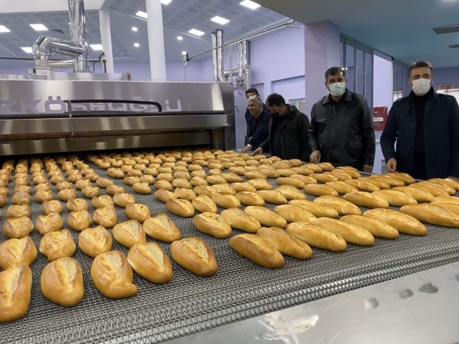 HALK EKMEK FABRİKASI İLK EKMEĞİNİ ÜRETTİ