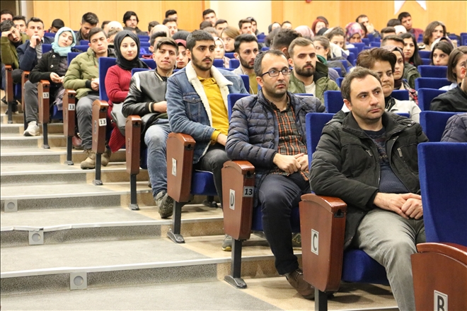 ?DEPREM VE DEPREMDEN KORUNMA YOLLARI? KONFERANSI VERİLDİ