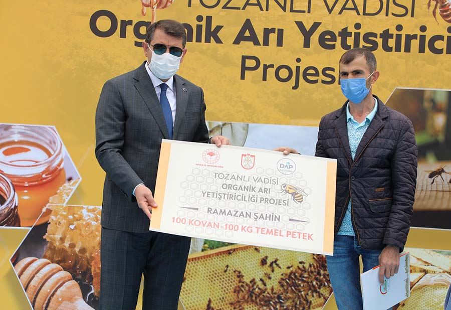 DAP, ORGANİK KOVAN VE PETEK DAĞITTI