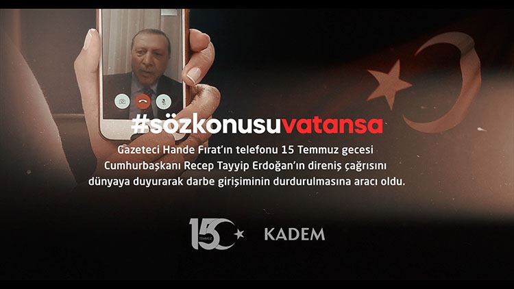 KADEM, SÖZ KONUSU VATAN OLDUĞUNDA VATANDAŞLARIN NELER YAPABİLDİĞİNE DİKKAT ÇEKMEK İÇİN KAMPANYA BAŞLATTI