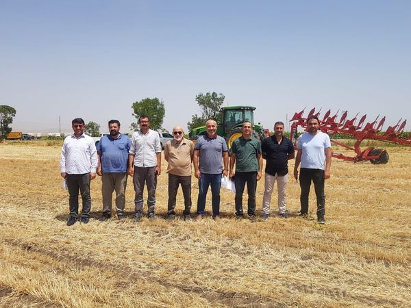TİGEM ARAZİSİNDE REKOR DÜZEYDE ÜRÜN HASADI