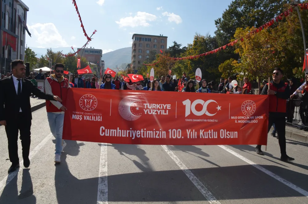 MUŞ GSB, 100. YIL KUTLAMALARINA RENK KATTI