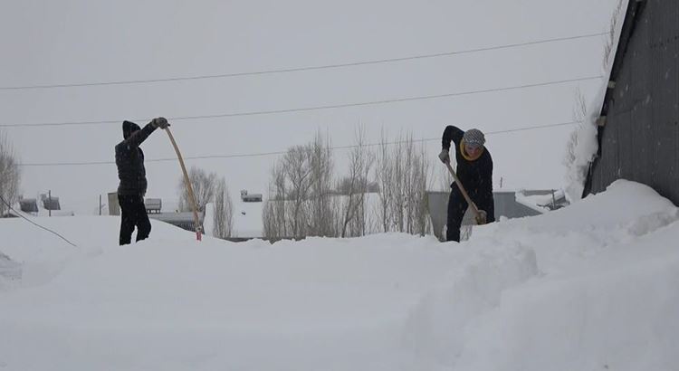 MUŞ’TA BİR KÖY KARA GÖMÜLDÜ