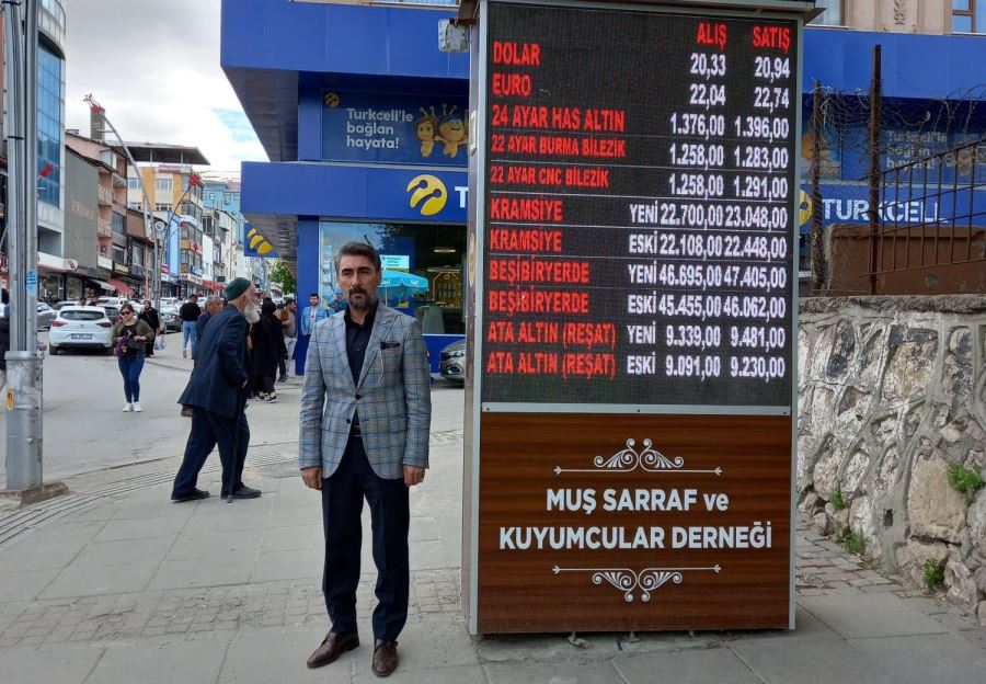 KARAKAYA, “VATANDAŞLAR ALTIN VE DÖVİZ FİYATLARINI ANLIK TAKİP EDEBİLECEK”