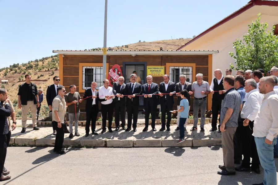 KALE MAHALLESİ MUHTAR ODASI AÇILDI