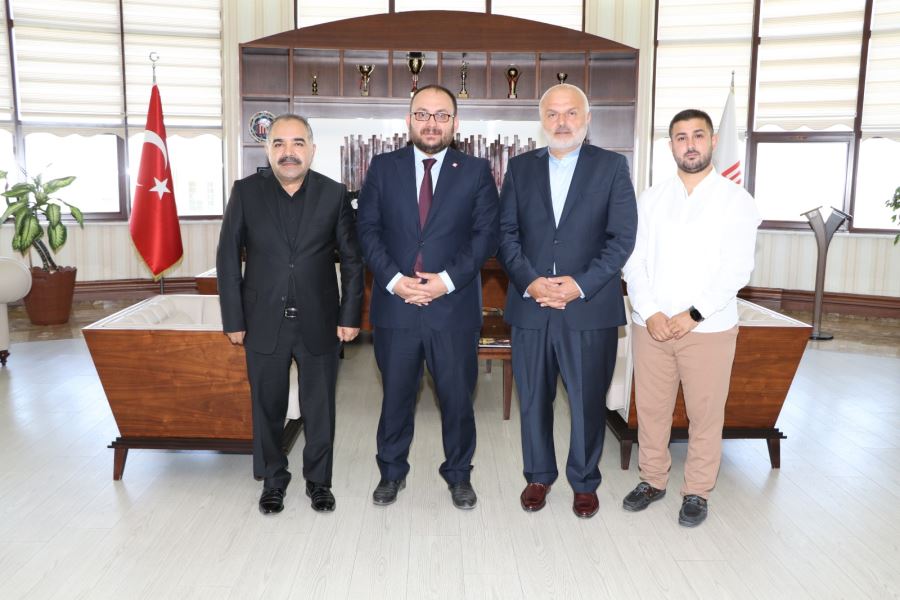 MÜFTÜ DEMİR’DEN REKTÖR ALİCAN’A ZİYARET