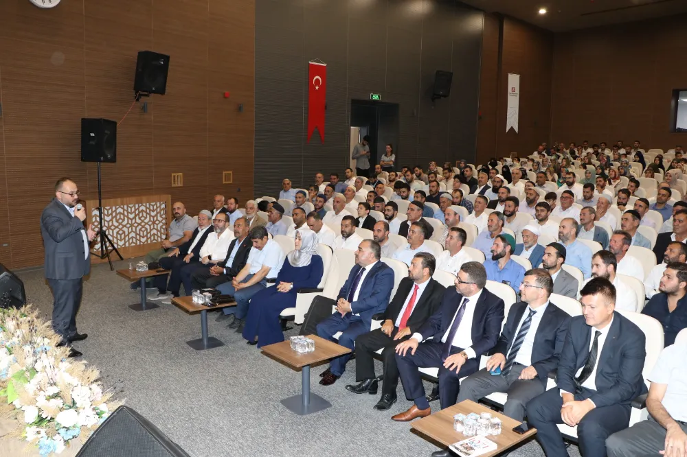 REKTÖR ALİCAN, MÜFTÜLÜK PERSONELLERİNE MALAZGİRT PROJESİNİ ANLATTI