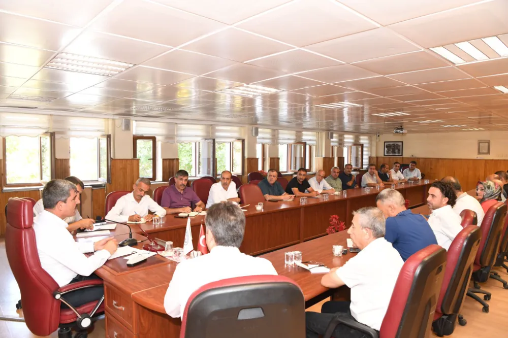 BELEDİYEDE MALAZGİRT TOPLANTISI