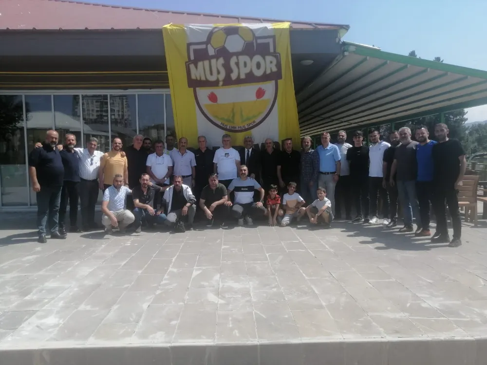 SPOR CAMİASI MUŞSPOR İÇİN BİR ARAYA GELDİ