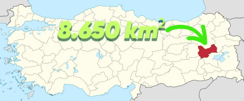 BÜTÜN TÜRKİYE TEK KATLI OLSA MUŞ KADAR YER KAPLARDI
