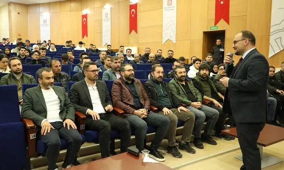 REKTÖR ALİCAN, TBMYO ÖĞRENCİLERİYLE BULUŞTU