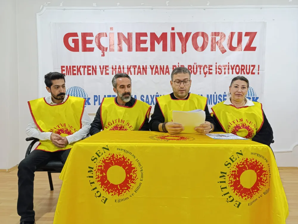 “EMEKTEN-HALKTAN YANA BİR BÜTÇE İSTİYORUZ”