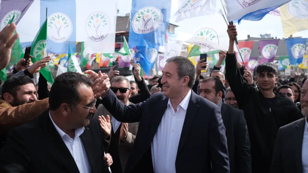 DEM PARTİ EŞ GENEL BAŞKANI BAKIRHAN, MUŞ