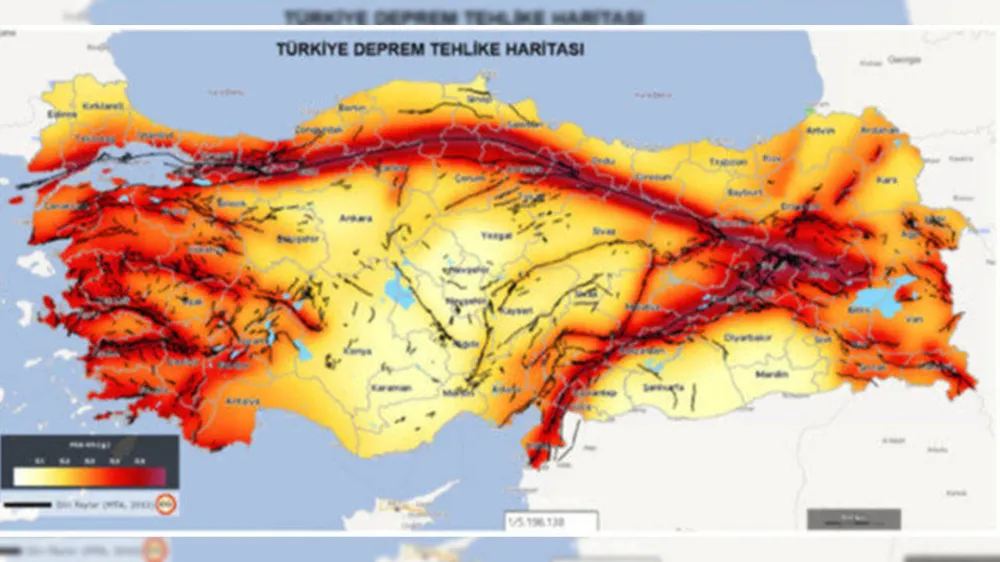 MTA HARİTAYI GÜNCELLEDİ