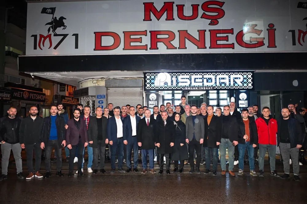 BAŞKAN TUTUK’TAN 1071 MUŞ DERNEĞİNE ZİYARET