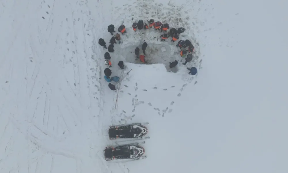 ŞENYAYLA BÖLGESİNDE ÇIĞ EĞİTİMİ VE TATBİKATI DÜZENLENDİ