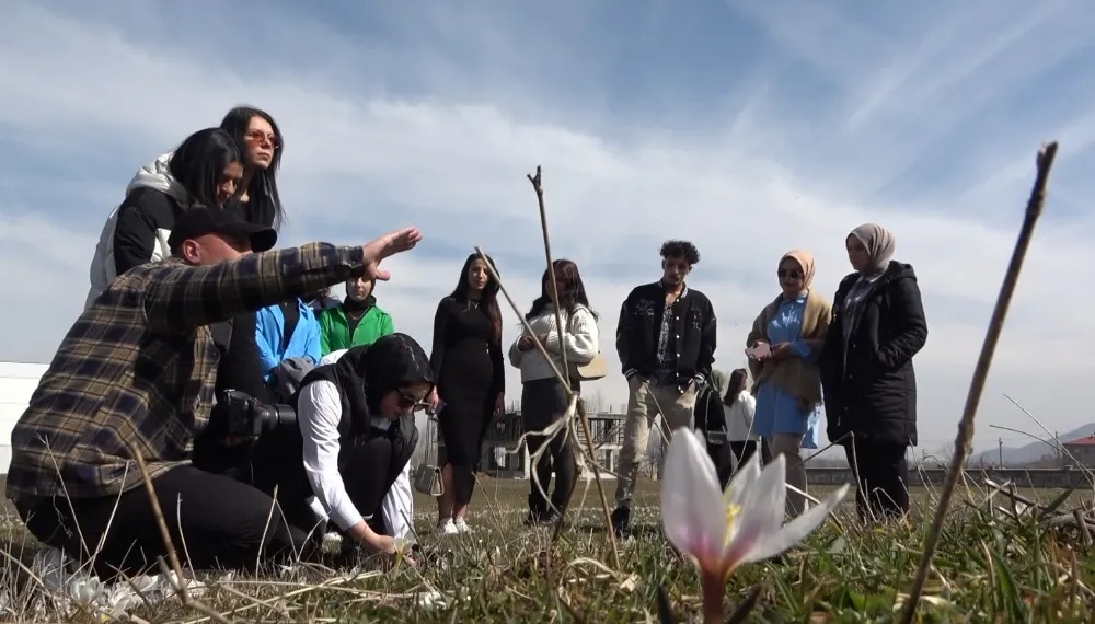 FOTOĞRAFÇILAR KARDELENLERİN GÜZELLİĞİNİ OBJEKTİFLERİNE TAŞIDI