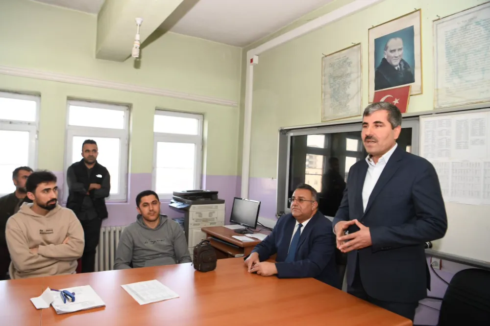 BAŞKAN ASYA, NAMIK KEMAL YBO ÖĞRETMENLERİYLE BULUŞTU