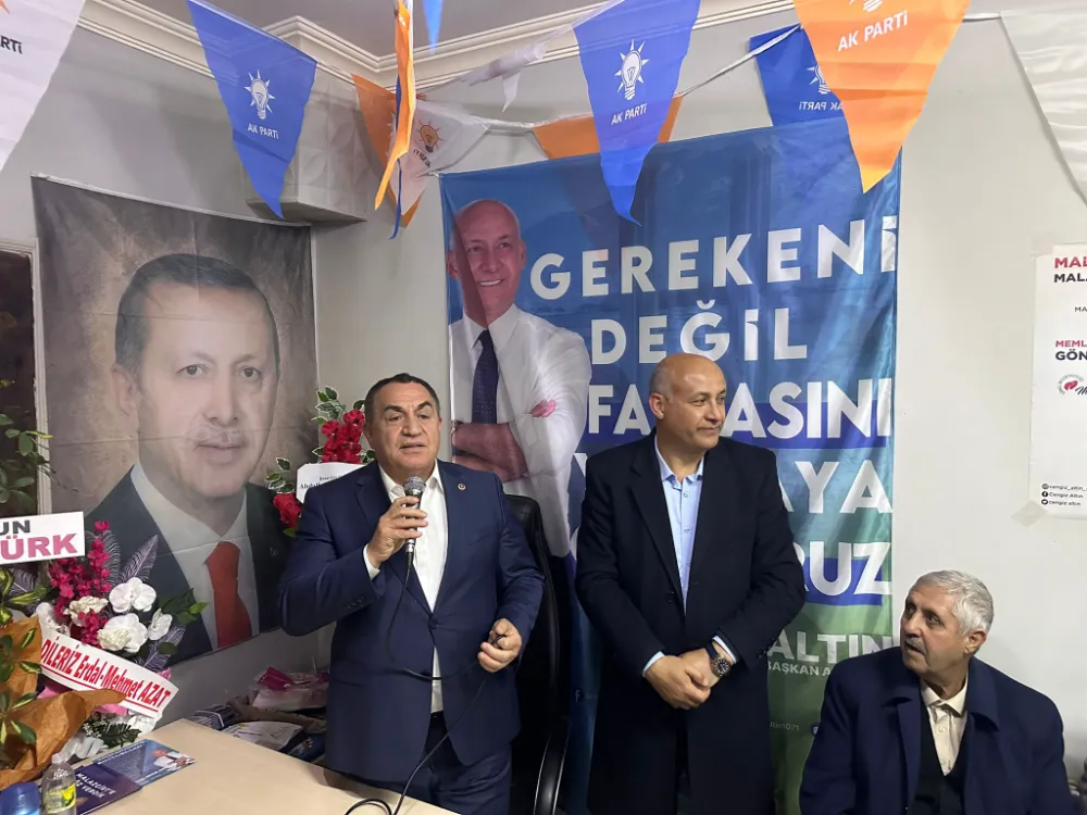 ŞİMŞEK VE ALTIN’DAN SEÇİM MESAJI