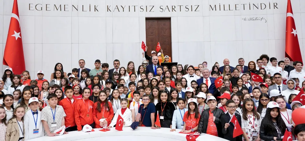 MUŞLU ÖĞRENCİ ALME, TBMM ÇOCUK ÖZEL OTURUMUNA KATILDI
