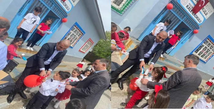 MAHALLE MUHTAR’INDAN ÇOCUKLARA 23 NİSAN HEDİYESİ