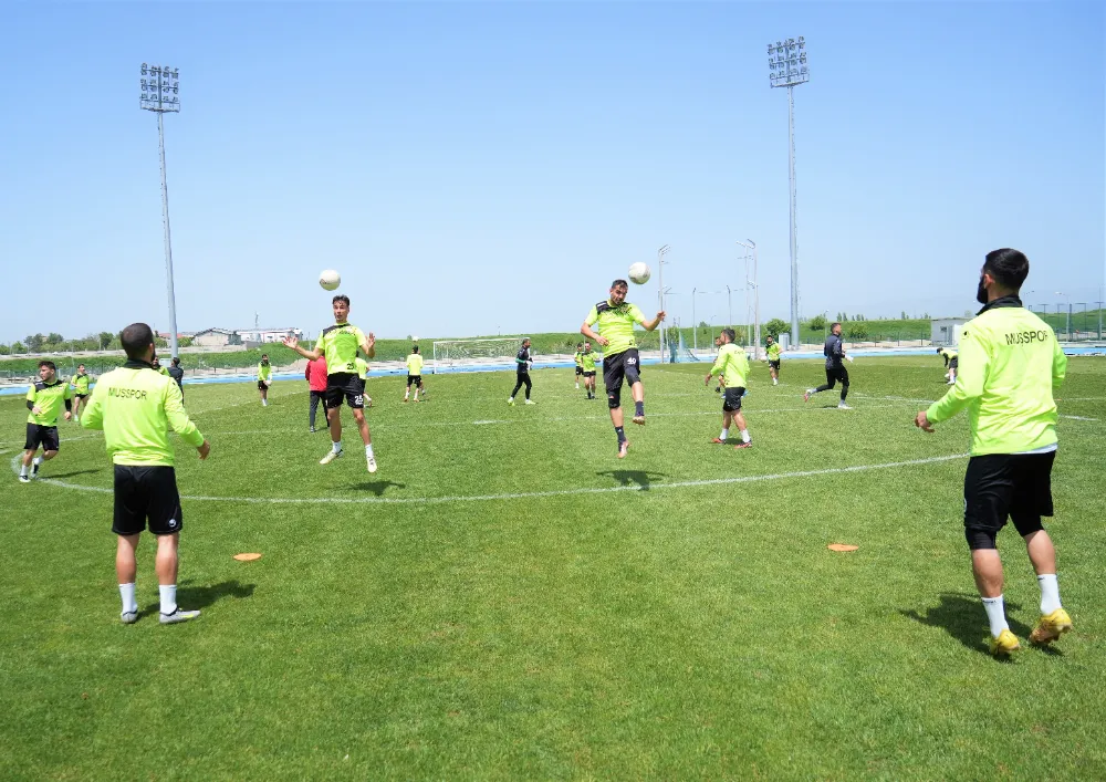 MUŞSPOR, PLAY-OFF HAZIRLIKLARINA BAŞLADI