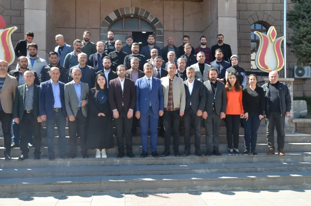 BAŞKAN ASYA, BELEDİYE PERSONELİYLE VEDALAŞTI