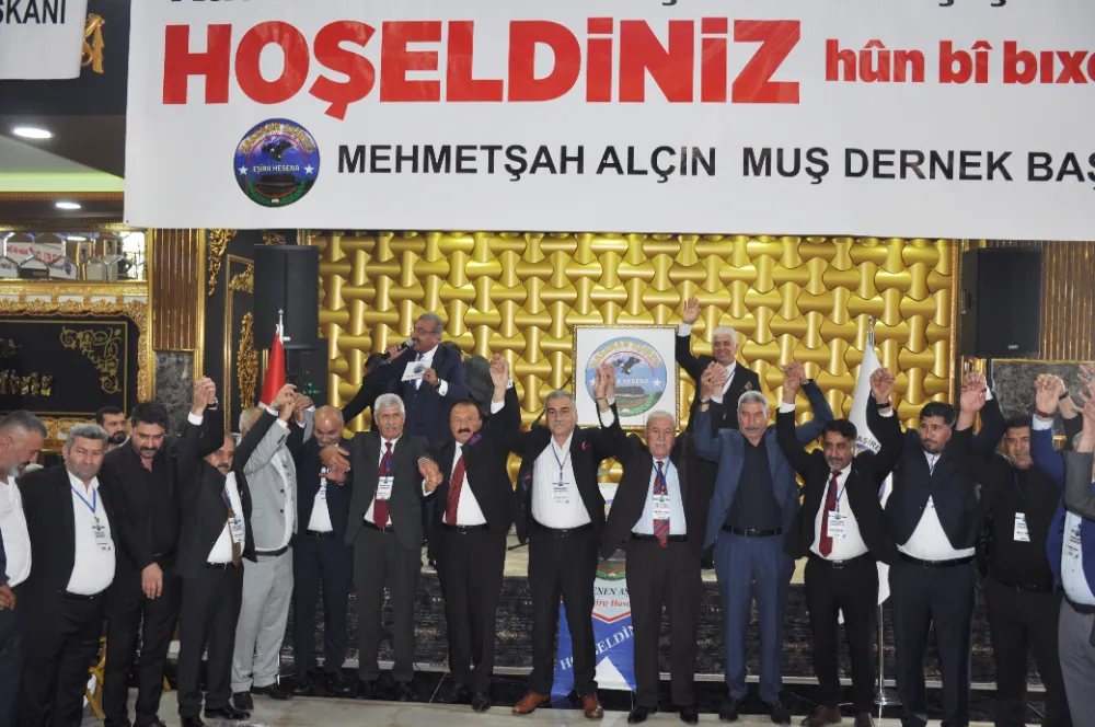 HASENAN AŞİRETİ ÜYELERİ MUŞ’TA BULUŞTA