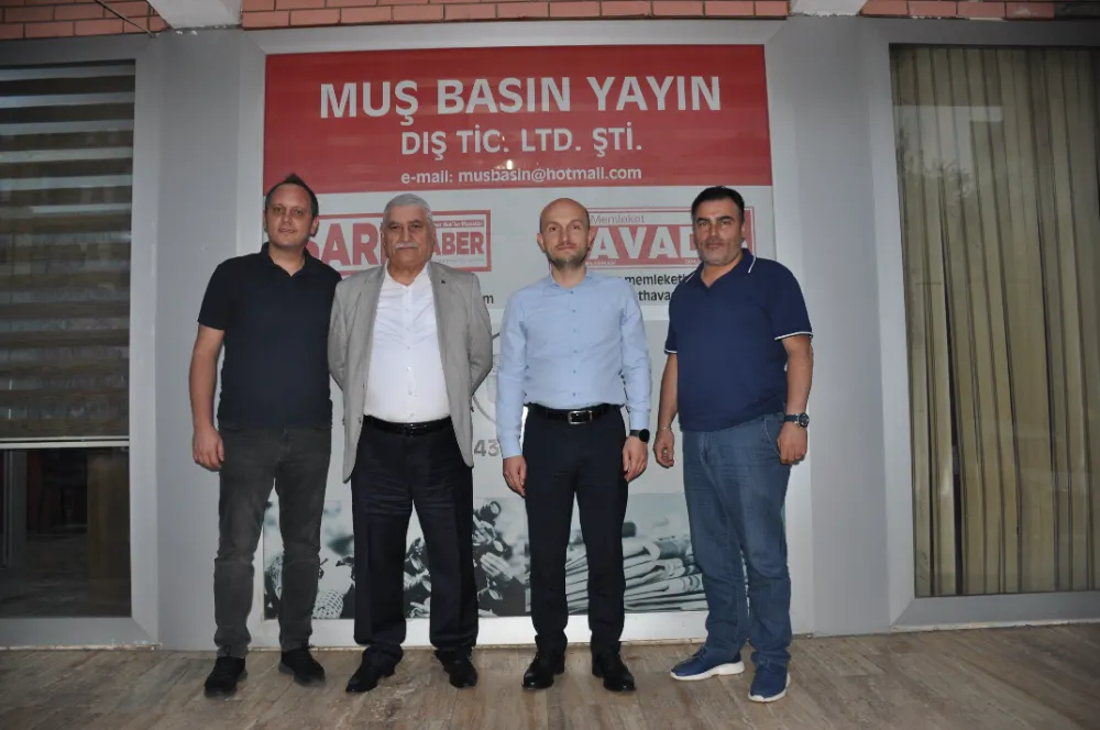 BİK BÖLGE MÜDÜRÜ NUHOĞLU’NDAN GAZETEMİZE ZİYARET
