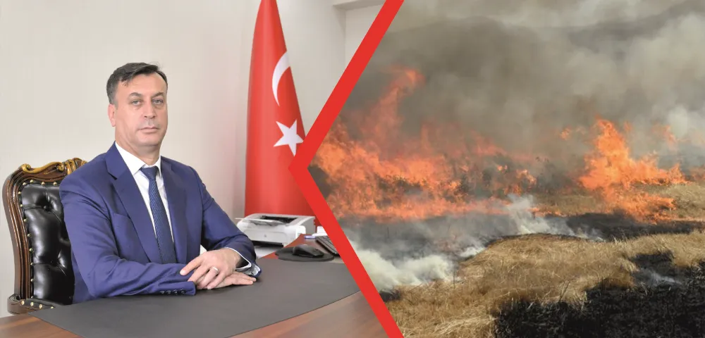 ÇİFTÇİLER ANIZ YAKMA KONUSUNDA UYARILDI