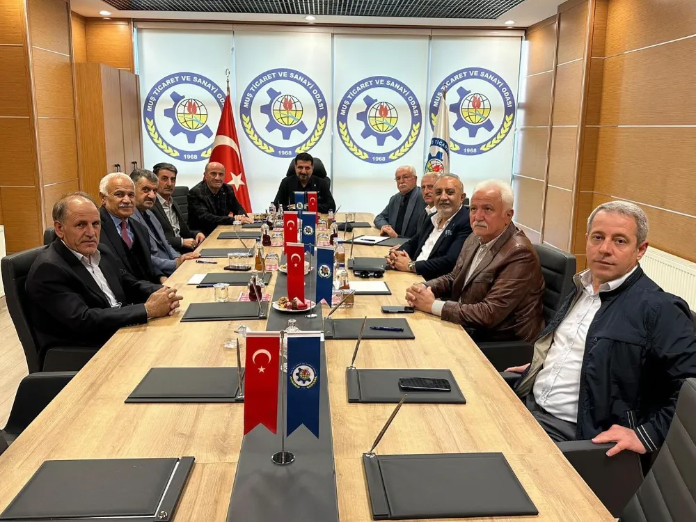 MUŞ TSO, ÜYELERİYLE EKONOMİK KALKINMA STRATEJİLERİNİ DEĞERLENDİRDİ