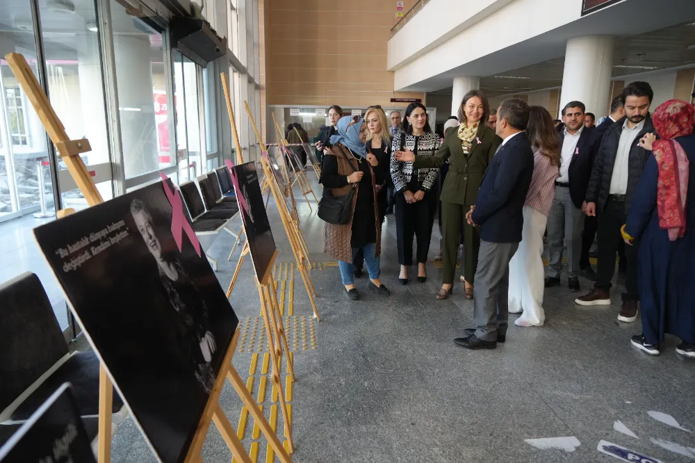 “MEME KANSERİ FARKINDALIK AYI” ETKİNLİKLERİ YOĞUN İLGİ GÖRDÜ