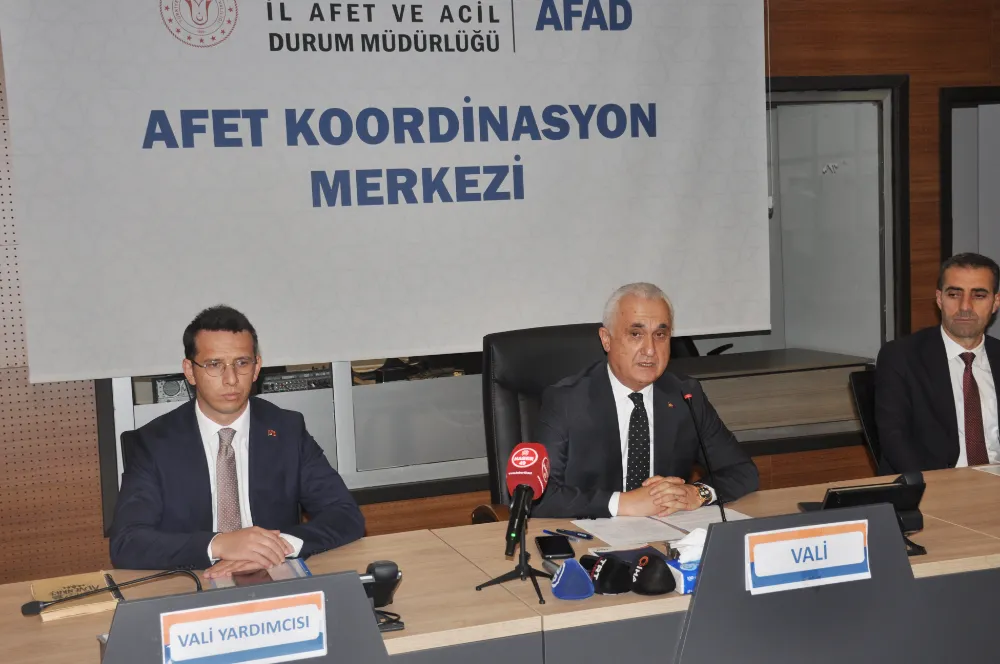 VALİ ÇAKIR: “PROJELERİN HIZLI TAMAMLANMASI İÇİN KOORDİNASYON ŞART”