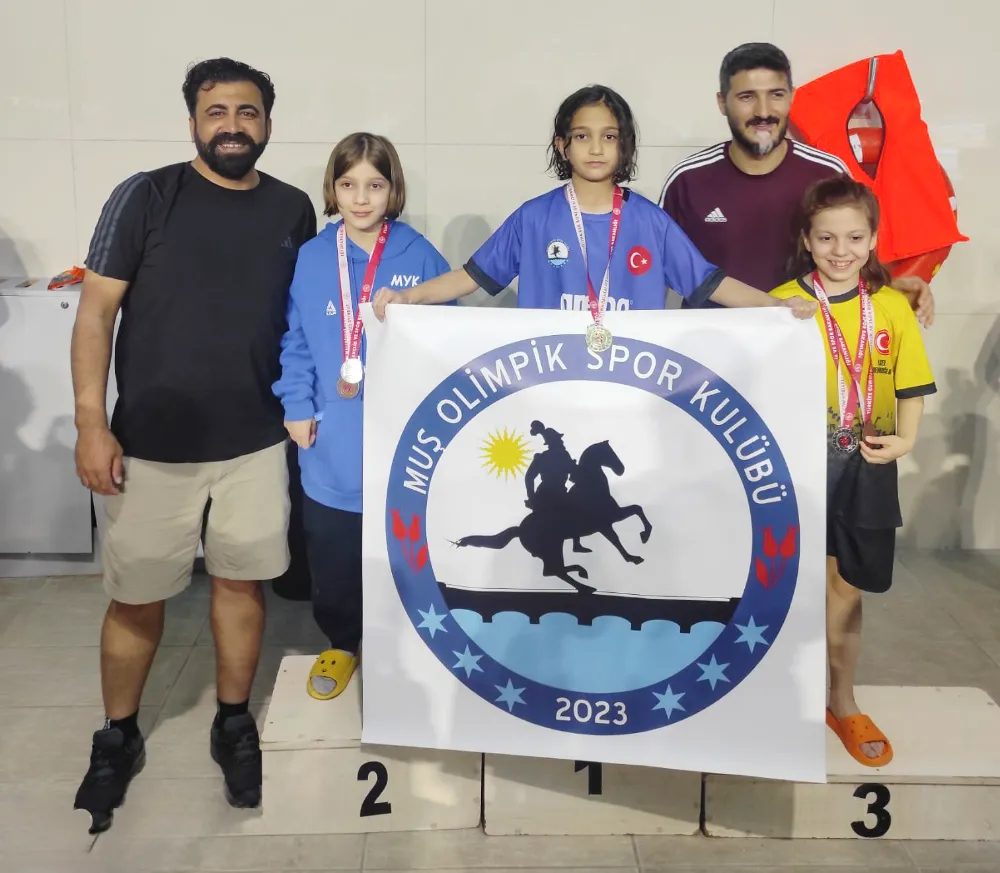 MUŞLU YÜZÜCÜLER MALATYA MÜSABAKALARINDA ÖNEMLİ BAŞARILAR ELDE ETTİ