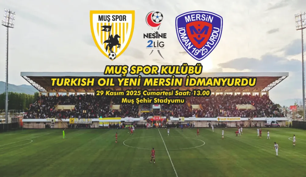 MUŞSPOR, İÇ SAHADAKİ YENİLMEZLİĞİNİ SÜRDÜRMEK İÇİN SAHAYA ÇIKIYOR
