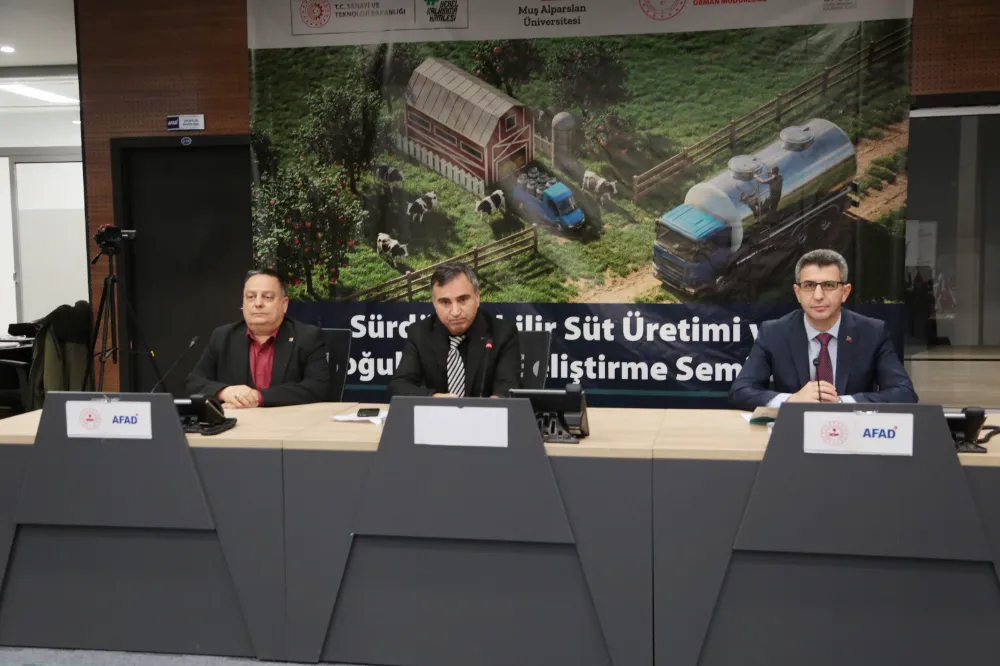 SÜT ÜRETİMİ VE SOĞUK ZİNCİR ALTYAPISI MASAYA YATIRILDI