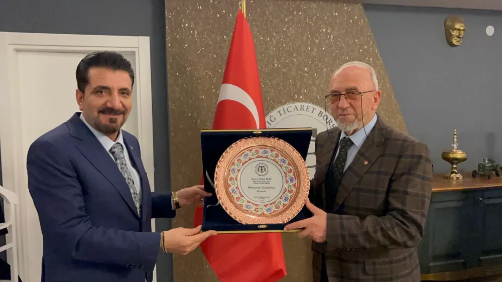 İKİ İLİN TİCARET LİDERLERİ BÖLGESEL KALKINMA İÇİN BİR ARAYA GELDİ