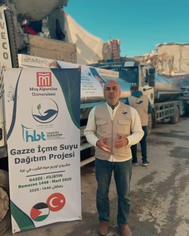 HAYIRDA BULUŞANLAR TOPLULUĞUNUN GAZZE’YE YARDIMLARI DEVAM EDİYOR